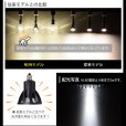 画像5: ダクトレール用スポットライトショート器具セット LED電球 E11 高演色Ra92 非調光 フリッカーフリー 中角24° Blackモデル 昼白色5000K 570lm 7W(ダイクロハロゲン60W相当) JDRφ50タイプ + LCX100E112BKショートセット 2年保証 (5)
