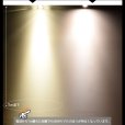 画像6: ダクトレール用スポットライトショート器具セット LED電球 E11 高演色Ra92 調光器対応 フリッカーフリー 中角24° Blackモデル 電球色2700K 520lm 7W(ダイクロハロゲン60W相当) JDRφ50タイプ + LCX100E112BKショートセット 2年保証 (6)