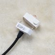 画像2: ダクトレール用変換プラグ ライティングレール用 引掛けシーリング 変換パーツ ホワイト ブラック ペンダントライト ダクトレール用プラグ (2)