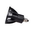 画像2: ダクトレール用スポットライトショート器具セット LED電球 E11 高演色Ra92 調光器対応 フリッカーフリー 中角24° Blackモデル 電球色2700K 520lm 7W(ダイクロハロゲン60W相当) JDRφ50タイプ + LCX100E112BKショートセット 2年保証 (2)
