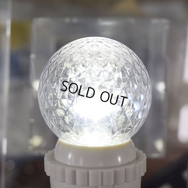 画像4: 【50個セット】送料無料 業務用 LED装飾電球 キラキラ君 サイン球 白色 5000K 消費電力1.3W 口金E26 防塵 防水 仕様 IP65 点滅 全光束 65lm 照射角360° 防水用シリコンリング付き
