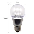 画像4: LED電球 防塵 防水 仕様 IP65 フリッカーフリー 口金E26 5W 非調光 白熱電球50W相当 電球色 2700K 照射角度300° クリアタイプ 2年保証 (4)