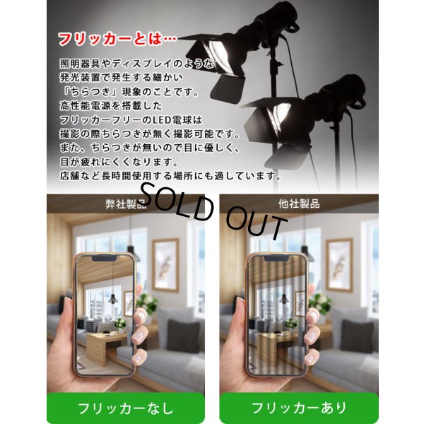 画像3: 【即納】【10個セット】LED電球 防塵 防水 仕様 IP65 フリッカーフリー 口金E26 5W 非調光 白熱電球50W相当 電球色 2700K 照射角度300° クリアタイプ 2年保証