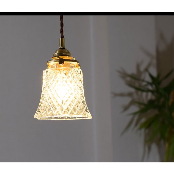 画像4: ペンダントライト 【電球なし/コード73cm/カバーなし】 北欧 アンティーク レトロ モダン おしゃれ シンプル ガラス 透明 LED E17 1灯 シーリングライト 天井照明 照明 照明器具 ダイニング キッチン リビング 寝室 食卓 カフェ 店舗 電球別売 BBL-EP42