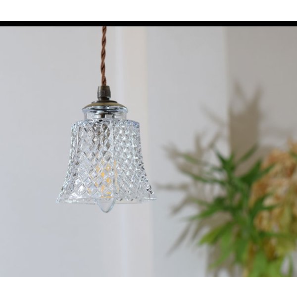 画像4: ペンダントライト 【電球あり/コード73cm/カバーなし】 ダクトレール専用 ガラスシェード 北欧 アンティーク レトロ モダン おしゃれ LED E17 1灯 天井照明 照明 照明器具 ダイニング キッチン リビング 寝室 食卓 カフェ 店舗 電球灯具セット BBL-EP42