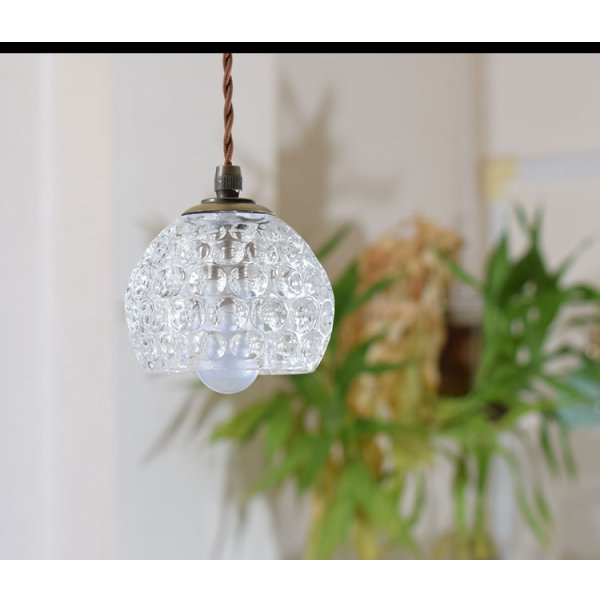 画像4: ペンダントライト 【電球あり/コード73cm/カバーなし】 ダクトレール専用 ガラスシェード 北欧 アンティーク レトロ モダン おしゃれ LED E17 1灯 天井照明 照明 照明器具 ダイニング キッチン リビング 寝室 食卓 カフェ 店舗 電球灯具セット BBL-EP80