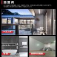 画像9: 【3年保証】LEDベースライト 防水 防雨 防湿型 IP65 蛍光灯 40W型 2灯相当 32.5W 5200lm 笠付トラフ型 傘付き 器具一体型 直管タイプ 天井直付け 高輝度 演色性Ra84 昼白色(5000K)/昼光色(6000K) 照射角度180° 薄型 フリッカーフリー ノイズレス 同梱不可 (9)
