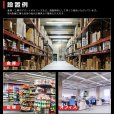 画像9: 【3年保証】LEDベースライト 蛍光灯 40W型 2灯相当 50W 8000lm 笠付トラフ型 傘付き 器具一体型 直管タイプ 天井直付け 高輝度 演色性Ra84 昼白色(5000K)/昼光色(6000K) 照射角度180° 薄型 フリッカーフリー ノイズレス 同梱不可 (9)