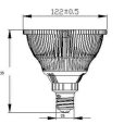 画像5: LED電球 E26 18W 高演色Ra94 ビーム電球150W相当 混色素子 業務用 精肉・鮮魚用+LCX150E262(旧：Y07LCX150X01）器具セット (5)