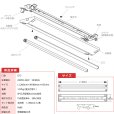 画像4: 送料無料(一部地域を除く) LED蛍光灯Ra80タイプ40W型2本＋器具 逆富士型 蛍光灯器具セット LEDべースライト 40W形 2灯式 照明器具 天井 直管 LED蛍光灯 18W　口金G13　演色性Ra80　従来型40W相当　2400lm　昼白色5000K　両側給電方式 + LED蛍光灯照明器具 逆富士型40W2灯式タイプ OKT8A-02　2年保証　同梱不可 (4)