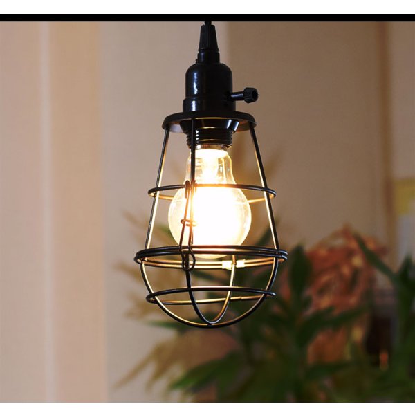 画像4: ペンダントライト 【電球なし/コード94cm/カバーあり】 北欧 アンティーク レトロ モダン おしゃれ シンプル LED E26 1灯 シーリングライト 天井照明 照明 照明器具 ダイニング キッチン リビング 寝室 食卓 カフェ 店舗 電球別売 BTF-EP102