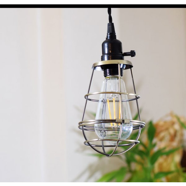 画像6: ペンダントライト 【電球あり/コード94cm/カバーあり】 北欧 アンティーク レトロ モダン おしゃれ シンプル LED E26 1灯 シーリングライト 天井照明 照明 照明器具 ダイニング キッチン リビング 寝室 食卓 カフェ 店舗 電球灯具セット BTF-EP103