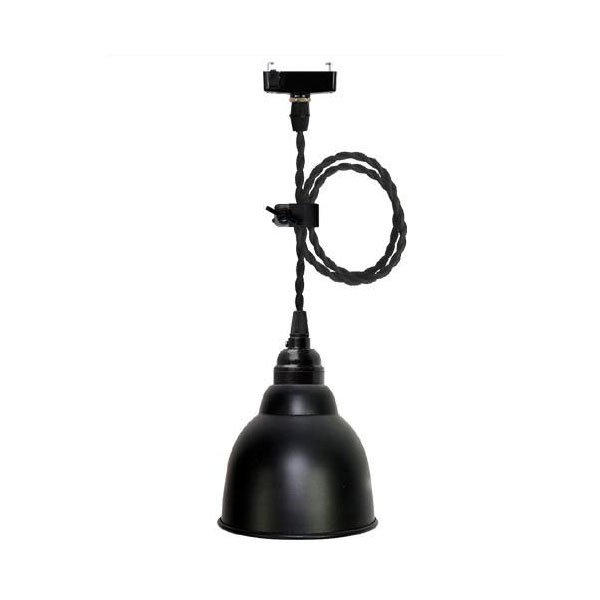 画像2: 【即納】ペンダントライト ランプシェード シェードのみ アイアンシェード メタルシェード スチール 鉄 ブラック（内側：ホワイト） LED E17 E26 照明 照明器具 電球灯具別売