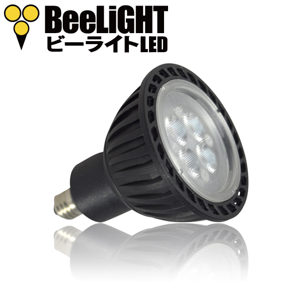 BeeLIGHTのLED電球「BH-0511M-BK-WW」の商品画像。
