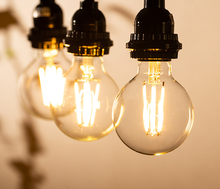 LED電球E26が種類豊富です。フィラメント電球は省エネショッピング