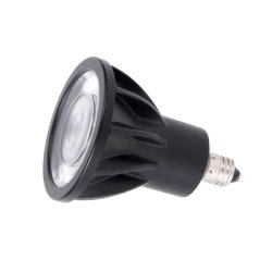 画像2: 【即納】ダクトレール用スポットライトショート器具セット LED電球 E11 【高演色 クラス4】 【演色AAA】 高演色Ra96 非調光 フリッカーフリー 狭角15° Blackモデル 電球色2700K 510lm 7W(ダイクロハロゲン60W相当) JDRφ50タイプ + LCX100E112BKショートセット 2年保証