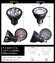 画像8: 新商品　LED電球　E11　高演色Ra92　調光器対応　狭角15°　Blackモデル　電球色2700K　520lm　7W(ダイクロハロゲン60W相当)　JDRφ50タイプ　2年保証