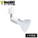 画像1: LED電球　12W　口金E26　調光器対応　高演色Ra92　フリッカーフリー　Whiteモデル　ビーム球・レフ球100W相当　昼白色5000K　+ LCX150E263WHショート器具セット　2年保証