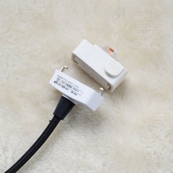 画像2: ダクトレール用変換プラグ ライティングレール用 引掛けシーリング 変換パーツ ホワイト ブラック ペンダントライト ダクトレール用プラグ