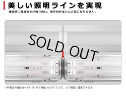 画像5: 【即納】【3年保証】LEDベースライト 防水 防雨 防湿型 IP65 蛍光灯 40W型 2灯相当 50W 8000lm 逆富士型 器具一体型 直管タイプ 天井直付け 高輝度 演色性Ra84 昼白色(5000K)/昼光色(6000K) 照射角度180° 薄型 フリッカーフリー ノイズレス 同梱不可