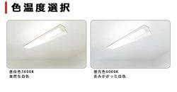 画像7: 【3年保証】LEDベースライト 防水 防雨 防湿型 IP65 蛍光灯 40W型 2灯相当 32.5W 5200lm 笠付トラフ型 傘付き 器具一体型 直管タイプ 天井直付け 高輝度 演色性Ra84 昼白色(5000K)/昼光色(6000K) 照射角度180° 薄型 フリッカーフリー ノイズレス 同梱不可