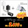 画像2: LED電球 E11 5W 調光器対応 JDRφ50タイプ 高演色Ra95 2700K 電球色 ハロゲンランプ40W-50W相当 + LCX100E112(WH/BK)ショート器具セット