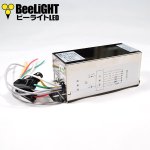 画像: LED電球専用 サイン球 電子点滅器 シグマ電子工業 QFシリーズ AC100V 50/60Hz 2点1消流れ 2A×3回路 230周期/毎分 速度調整可変ボリューム付き