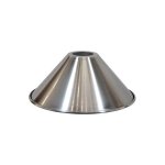 画像: 【即納】ペンダントライト ランプシェード シェードのみ アイアンシェード メタルシェード スチール シルバー LED E17 E26 照明 照明器具 電球灯具別売